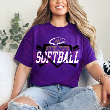 Outlaws Softball T-Shirt